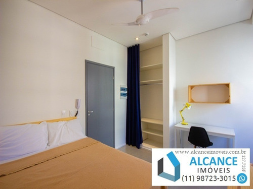 Imagem 3 de 4 de Studio 22m² Mobiliado Centro De Sp Perto Do Metrô - Aluguel De 1 Quarto Pronto Para Morar Centro De São Paulo - Santa Cecília - Alcance Imóveis - Ap00128 - 34188065