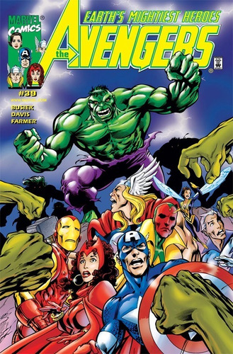 Avengers 39 Vingadores Importada Alan Davis Hulk Marvel