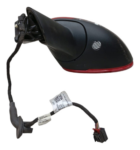 Retrovisor Esquerdo Porsche Macan Gts 2016 A 2019 15 Fios (Usado)