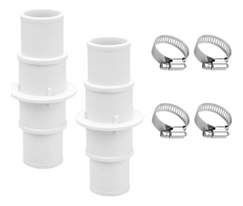 3 Adaptador De Conector De Con 4 Abrazaderas De Manguera