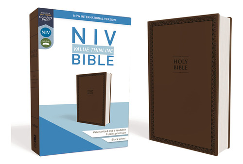 Nvi, Biblia Value Thinline, Leathersoft, Marron, Impresion C