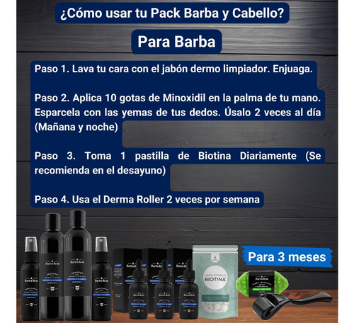 Pack Barba Y Cabello Barba Real