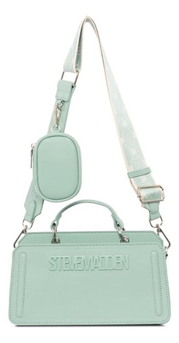 Bolsa Crossbody Steve Madden Beviee Frosty Green Compacto