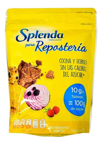 Endulzante Splenda Reposteria Granulado Doypack 55 Gr