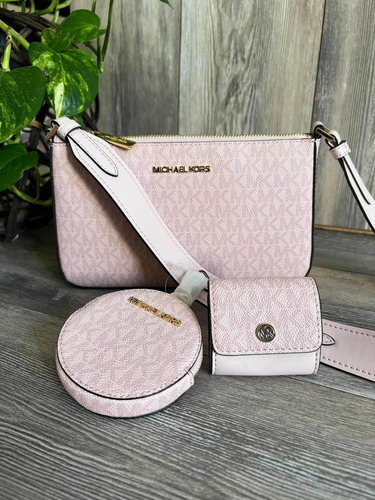 Michael Kors Crossbody Jet Set Travel Con Cubrepolvo Origina