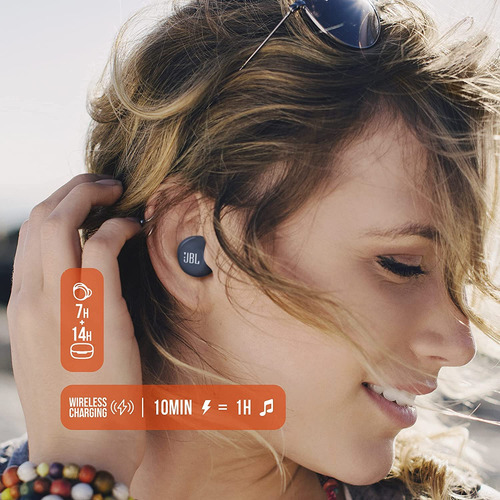 Auriculares Bluetooth Jbl Live Free Nc+ Con Funda Negra