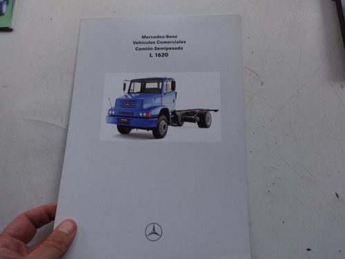 Folleto Publicitario Mercedes Benz L 1620 Camion Antiguo