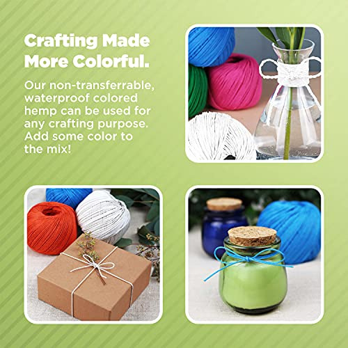 Hemp Twine - High Tensile Strength And Durable - Made W...
