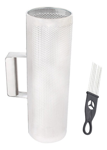 Guiro De Metal Com Raspador Latin Merengue Instrumento De