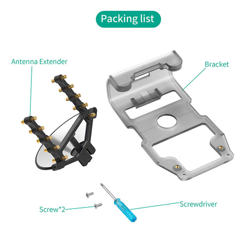 Extensor De Alcance De Antena Para Rc Mini3/mini3 Pro U.