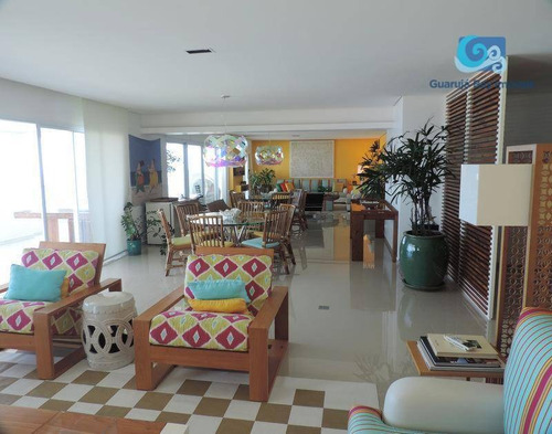 Imagem 5 de 30 de Apartamento A Venda Com Vista Para O Mar - Praia Da Enseada - Guarujá - Ap4688