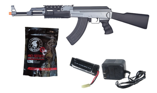 Rifle Ak47 Ris Tactical Cyma Airsoft Electrico 6mm Xchws C