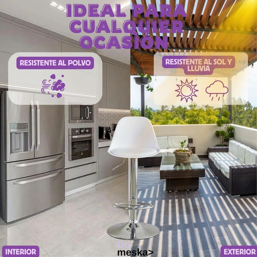 2 Sillas Para Cocina Barra Bancos Altura Ajustable Hogarden