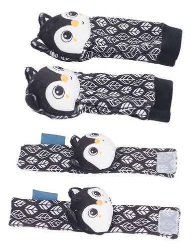 Juego De Calcetines Con Forma De Sonajero Para Bebés, 1 Par