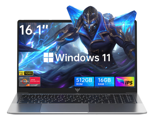 Acemagician Gaming Laptop Ax16pro Gray 16 Gb 512 Gb 60 Hz Amd Ryzen 7 5700u Windows 11 Pro Game Laptop