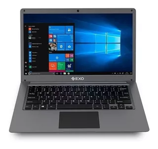 Notebook EXO Smart L33E gris 14", Intel Celeron N4020 4GB de RAM 64GB SSD, Intel UHD Graphics 600 1366x768px Windows 10 Home