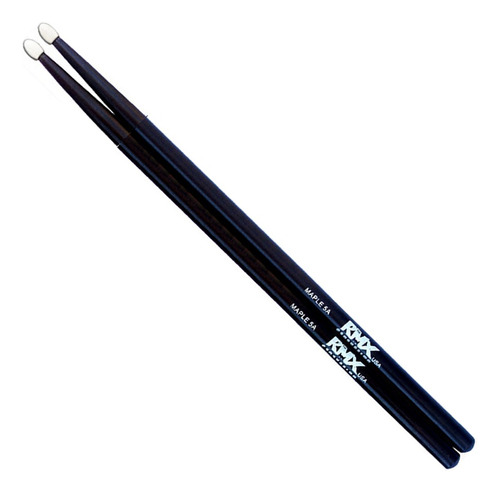 Baqueta 5a Negra Punta Nylon Maple Rmx