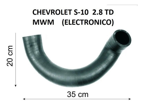 Manguera Turbo Intercooler Chevrolet S10