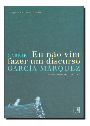 Eu Não Vim Fazer Um Discurso