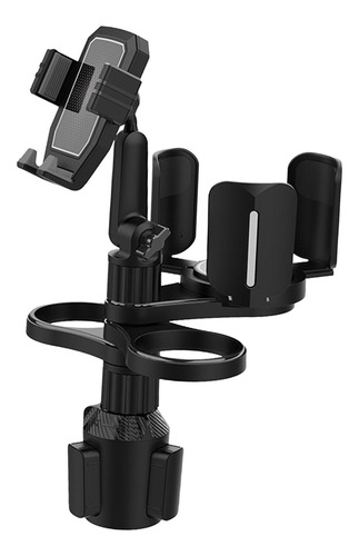 Expansor De Portavasos Para Coche Con Soporte Para Teléfono