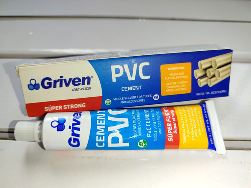 Pega Tuberia Pvc Agua Fria Cemento 30ml Tubo Unidad