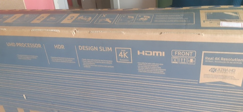 Smart Tv 4k Samsung Un55ru7100g Tela Quebrada (Usado)