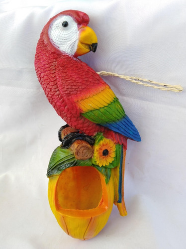 Imagen 3 de 5 de Guacamaya, Macetero Colgante De 40 Cm.