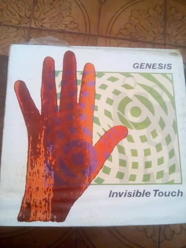 Génesis Invisible Touch 1986 Vynil 