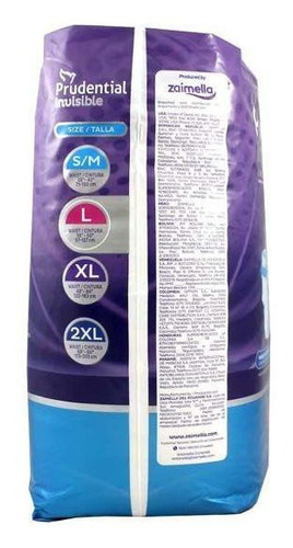 Imagen 3 de 4 de Prudential Invisible Moderate Talla G Con 8