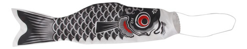55/70/100/150cm Bandera De Manga Peces Streamer 150cm Negro