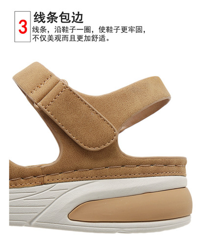 Sandalias Cómodas Deportivas Informales Para Mujer.