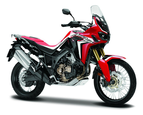 Lzl Africa Twin Dct 1/18 Modelo Rojo Fundido A Troq [u]