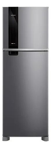Geladeira Brastemp Frost Free 385 Litros Duplex Inox - Brm46 Prateado 127v