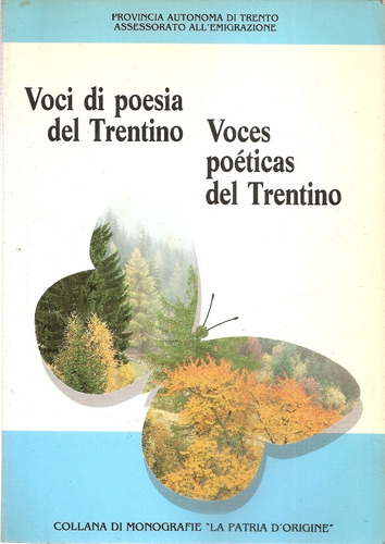 Voci Di Poesia Voces Poeticas Del Monografia Bilingüe Trento