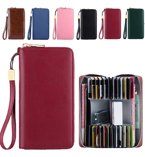 Unisex Anti-credit Card Fraud Multi-compartment Wallet, 24