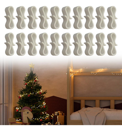 Ganchos De Cuerda De Luz Guter Hooks Multifunción 20 Piezas