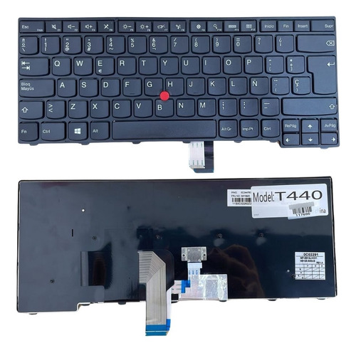 Teclado Lenovo Thinkpad Serie T431s T440 T440p T440s T450 Negro Español España