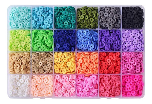Perlas Sueltas De 24 Colores Para Hacer Joyas, Pulseras Arte