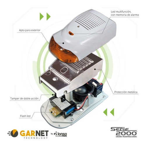Alarma Domiciliaria+ Sensores+sirenas Kit - Cableado