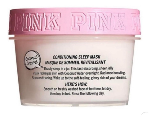 Mascara Facial Hidratante Para Dormir Victoria Secret Pink Tipo de piel Mixta