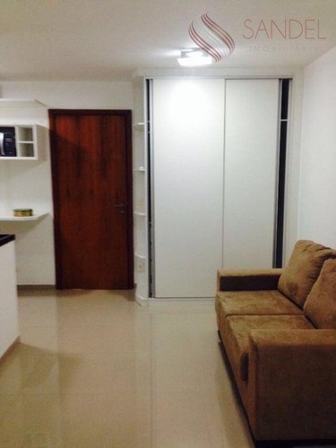 Imagem 1 de 9 de Studio Para Venda Ou Aluguel, Condomínio Electra No Campo Belo Com 30m², 1 Dormitório, 1 Banheiro E 1 Vaga De Garagem - St0050