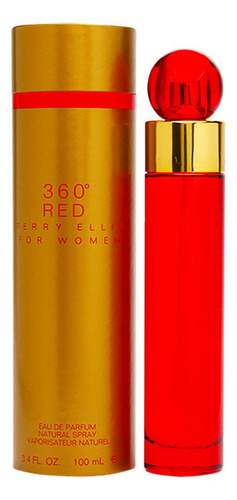 Perfume Perry Ellis 360 Red Edp 100 Ml Para Mujer