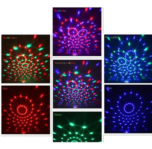 Y Bola De Cristal Led Usb For Navidad, Cumpleaños, Bar, Dj