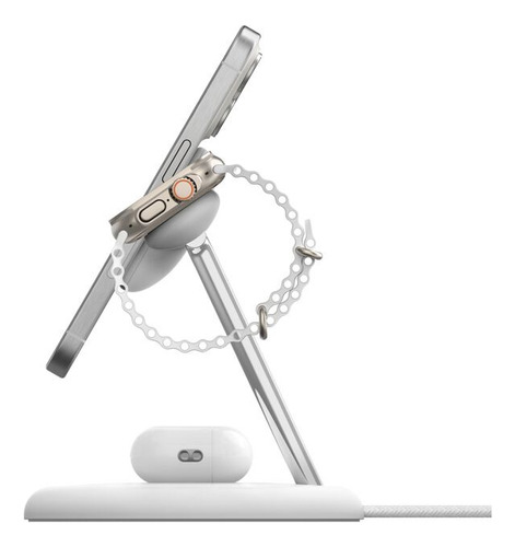 Carregador Belkin Pro Qi2 - 3 Em 1 Magsafe - 2025 Lançamento