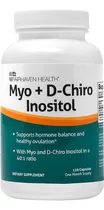 Comprar Fairhaven Health® Myo + D Chiro Inositol, diseñado para apoyar la fertilidad, especialmente en mujeres con desequilibrios hormonales, como el síndrome de ovario poliquístico (SOP), 120 Cápsulas.