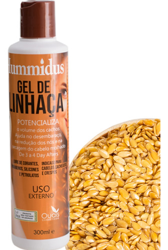 Ativador De Cachos 500ml -gel De Linhaça -mix Óleo Africanos