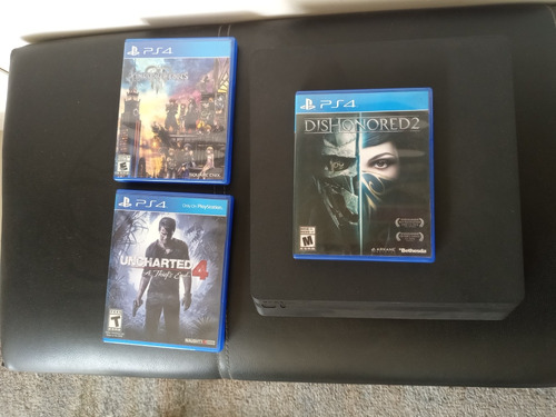 [promo Ps4] 500gb + 5 Juegos + Cables