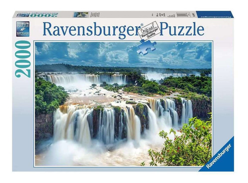 Rompecabezas Ravensburger Classic Las Cataratas del Iguazú, Brasil 16607 de 2000 piezas