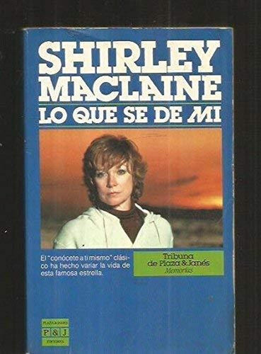 Lo Que Se De Mi/out On A Limb;new Format Maclaine, Shirley