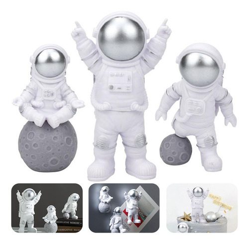 Astronauta Nave Espacial Universo Planeta